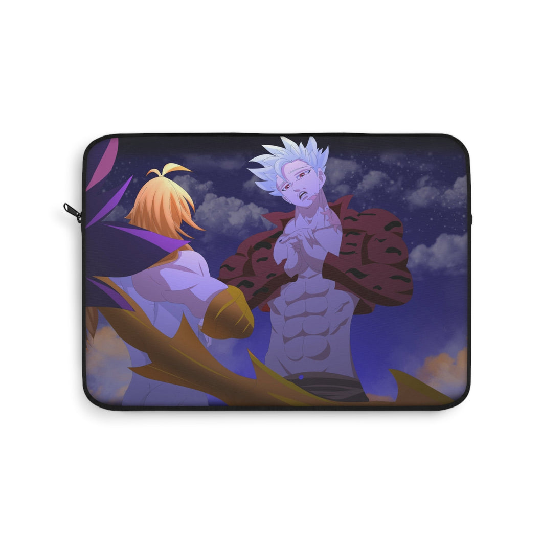 Ban Vs Meliodas ( Demon King) Laptop Sleeve
