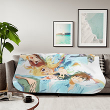 Load image into Gallery viewer, Anime Your Lie in April Sherpa Blanket
