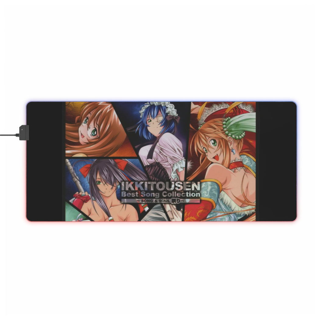 Ikki Tousen RGB LED Mouse Pad (Desk Mat)