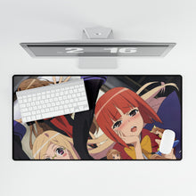 Load image into Gallery viewer, Anime Ookami-san to Shichinin no Nakama-tachi Mouse Pad (Desk Mat)
