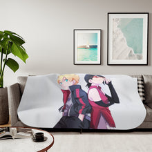 Load image into Gallery viewer, Boruto Sherpa Blanket
