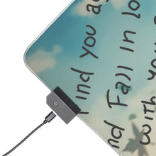 Load image into Gallery viewer, Sword Art Online RGB LED Mouse Pad (Desk Mat)
