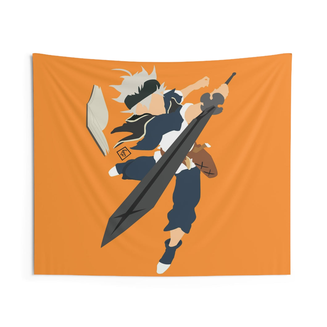Black Clover Asta Indoor Wall Tapestry