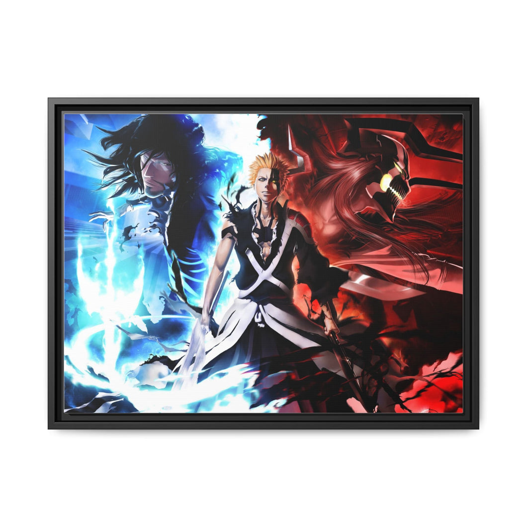 Bleach Ichigo Kurosaki Canvas Framed Art Print