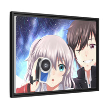 Load image into Gallery viewer, Yū Otosaka and Nao Tomori Together Canvas Framed Art Print
