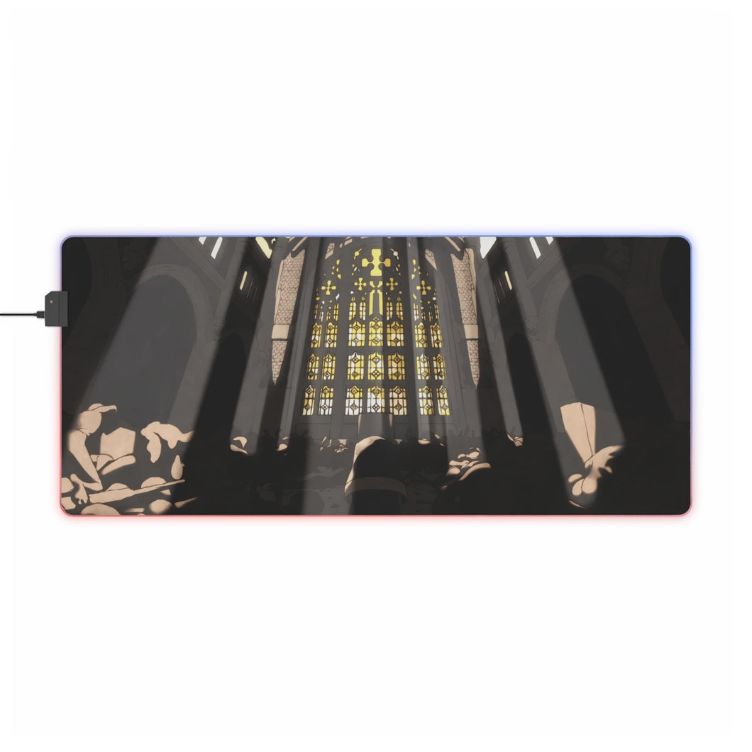Fire Force RGB LED Mouse Pad (Desk Mat)