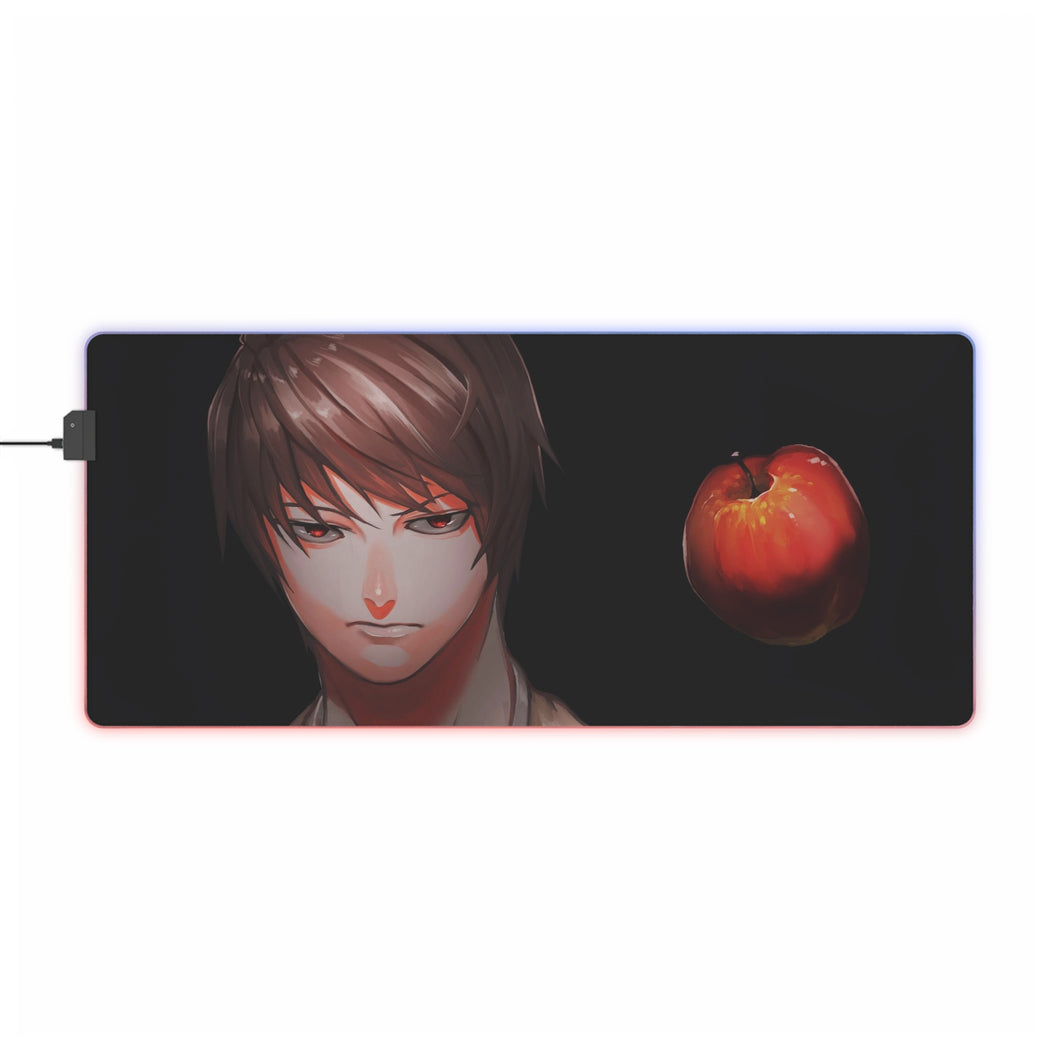 Death Note Light Yagami RGB LED Mouse Pad (Desk Mat)