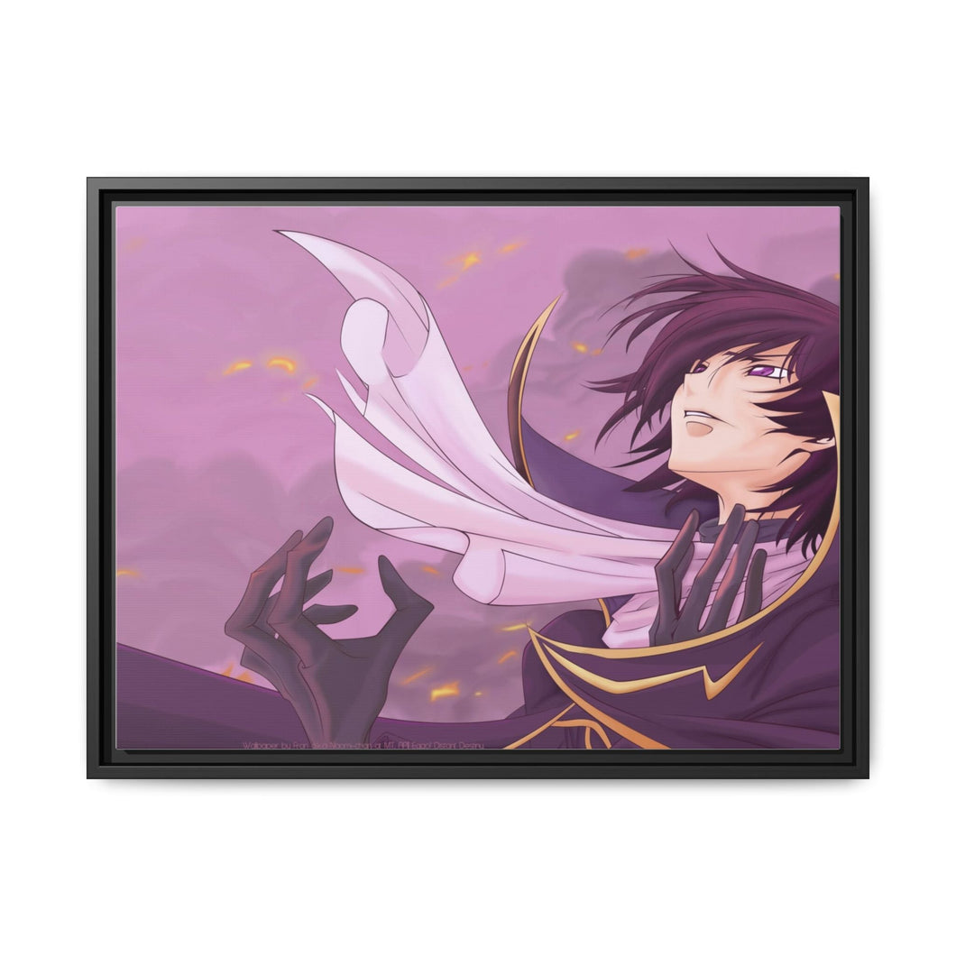 Anime Code Geass Canvas Framed Art Print