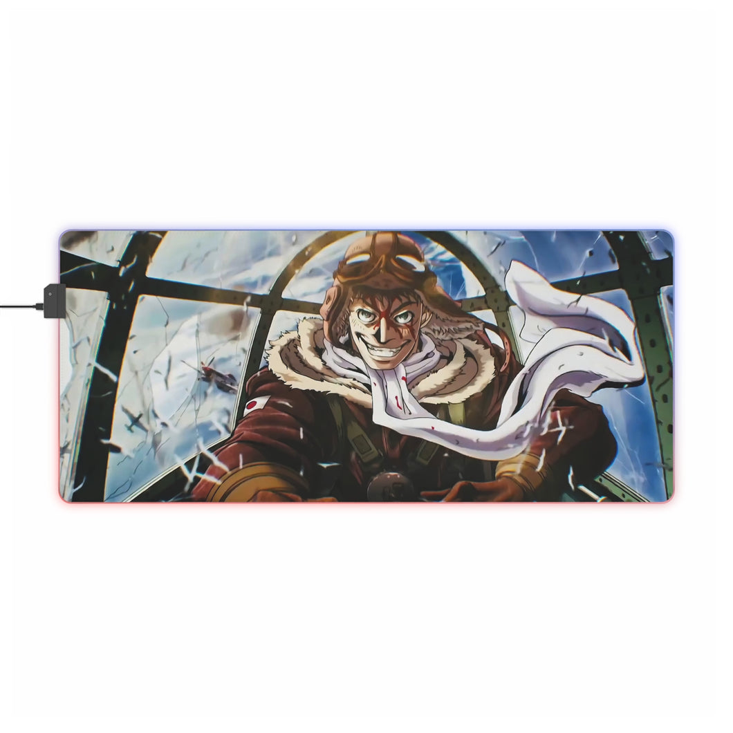 Drifters Naoshi Kanno RGB LED Mouse Pad (Desk Mat)