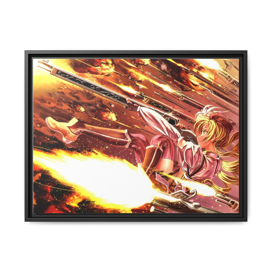 Anime Puella Magi Madoka Magica Canvas Framed Art Print