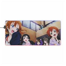 Load image into Gallery viewer, Love Live! Kotori Minami, Honoka Kousaka, Rin Hoshizora, Eri Ayase, Hanayo Koizumi RGB LED Mouse Pad (Desk Mat)

