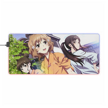 Load image into Gallery viewer, Hanasaku Iroha RGB LED Mouse Pad (Desk Mat)
