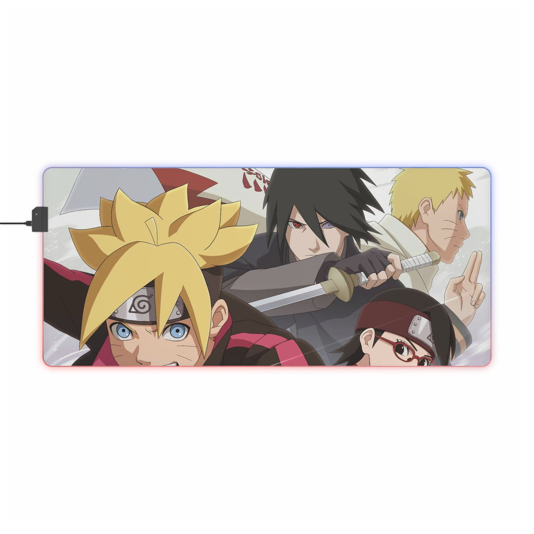 Boruto RGB LED Mouse Pad (Desk Mat)