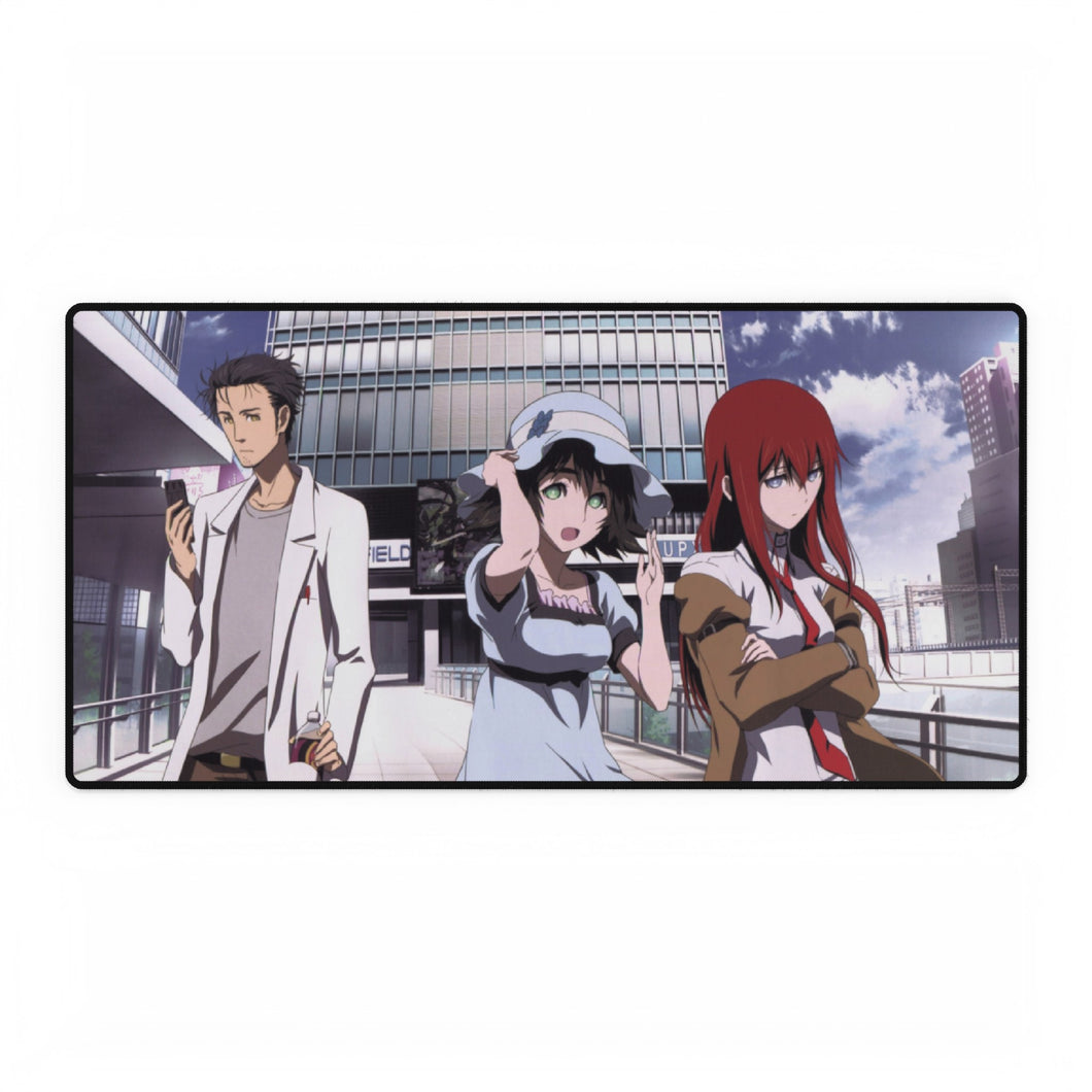 Okabe, Kurisu & Mayuri Mouse Pad (Desk Mat)