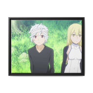 Bell and Aiz Canvas Framed Art Print
