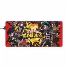 Load image into Gallery viewer, My Hero Academia Izuku Midoriya, Katsuki Bakugou, Tenya Iida, Tsuyu Asui RGB LED Mouse Pad (Desk Mat)
