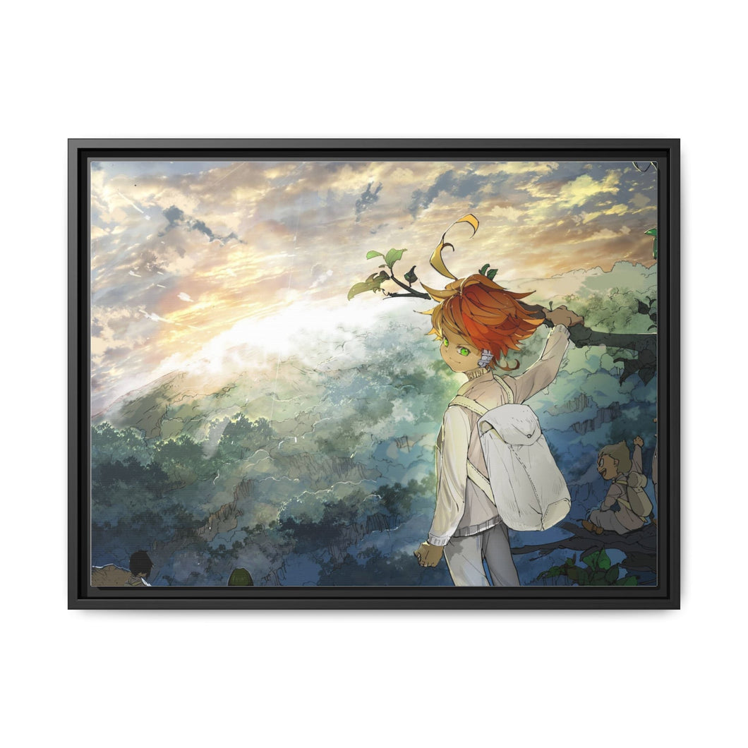 The Promised Neverland Emma Canvas Framed Art Print