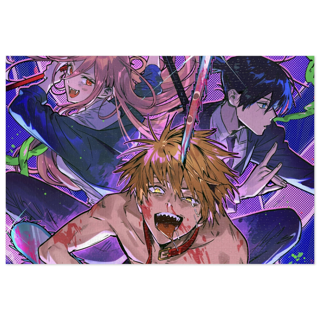 Anime Chainsaw Man Jigsaw Puzzle