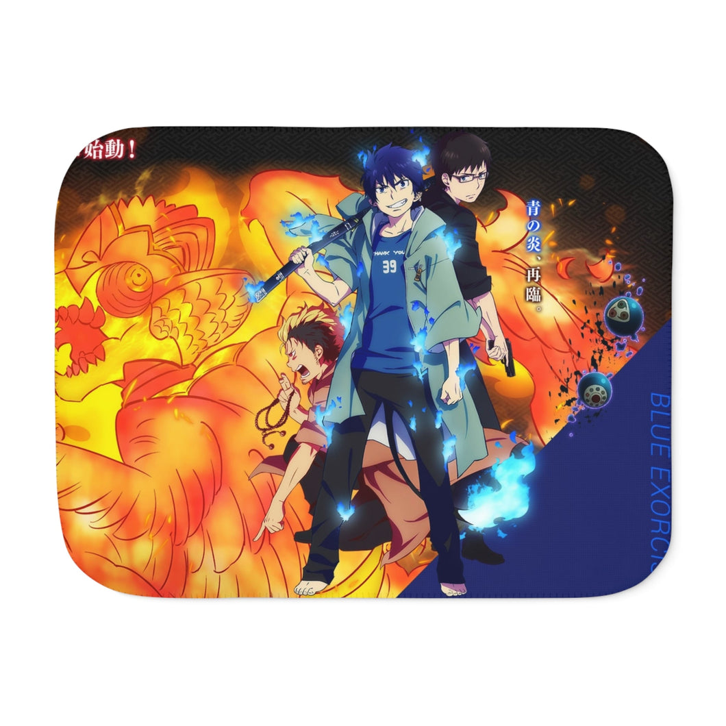 Blue Exorcist Rin Okumura, Yukio Okumura Sherpa Blanket
