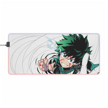 Load image into Gallery viewer, My Hero Academia Izuku Midoriya RGB LED Mouse Pad (Desk Mat)
