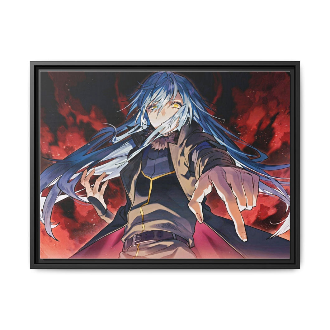 That Time I Got Reincarnated As A Slime Canvas Framed Art Print