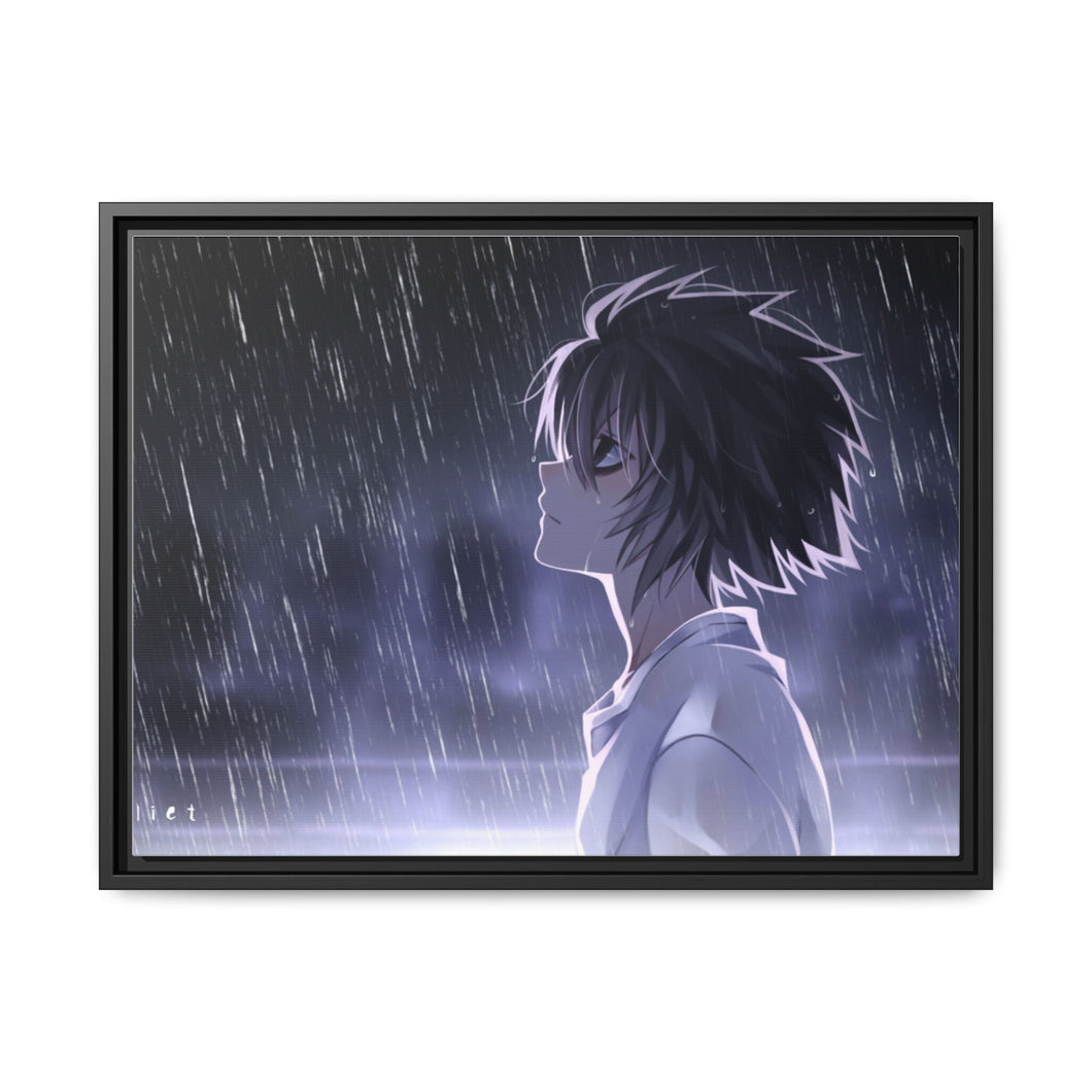 Anime Death Note Canvas Framed Art Print