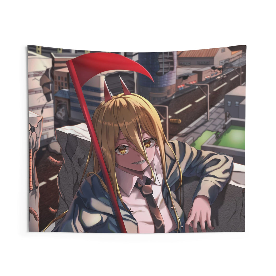 Anime Chainsaw Man Indoor Wall Tapestry
