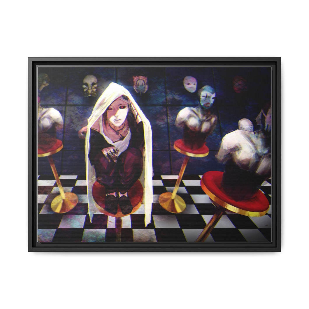 Tokyo Ghoul Uta Canvas Framed Art Print
