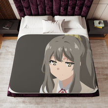 Load image into Gallery viewer, Rascal Does Not Dream Of Bunny Girl Senpai 8k Sherpa Blanket
