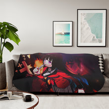 Load image into Gallery viewer, Yumeko Jabami Sherpa Blanket
