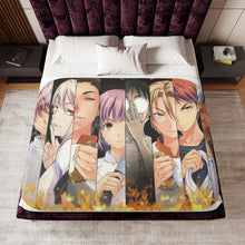 Load image into Gallery viewer, Anime Food Wars: Shokugeki no Soma Sherpa Blanket

