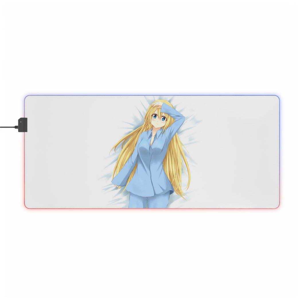Nisekoi Chitoge Kirisaki RGB LED Mouse Pad (Desk Mat)