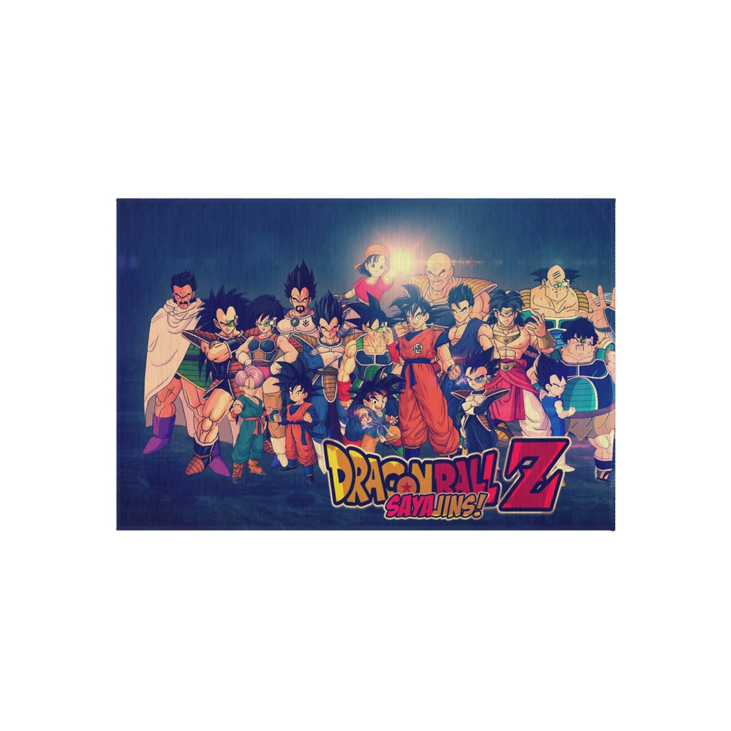 Dragon Ball Z Sayajins! Rug