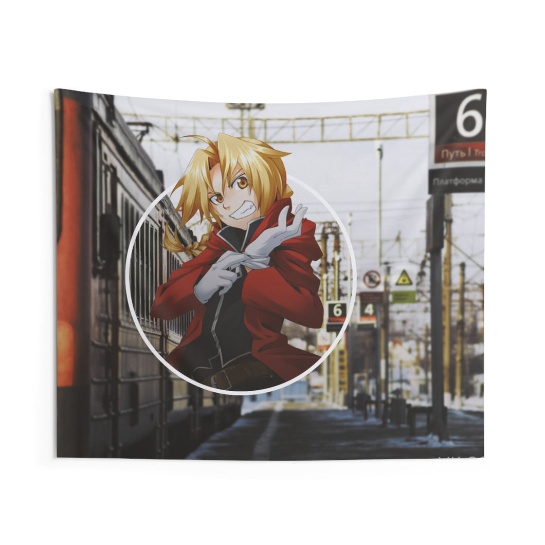 Edward Elric Indoor Wall Tapestry