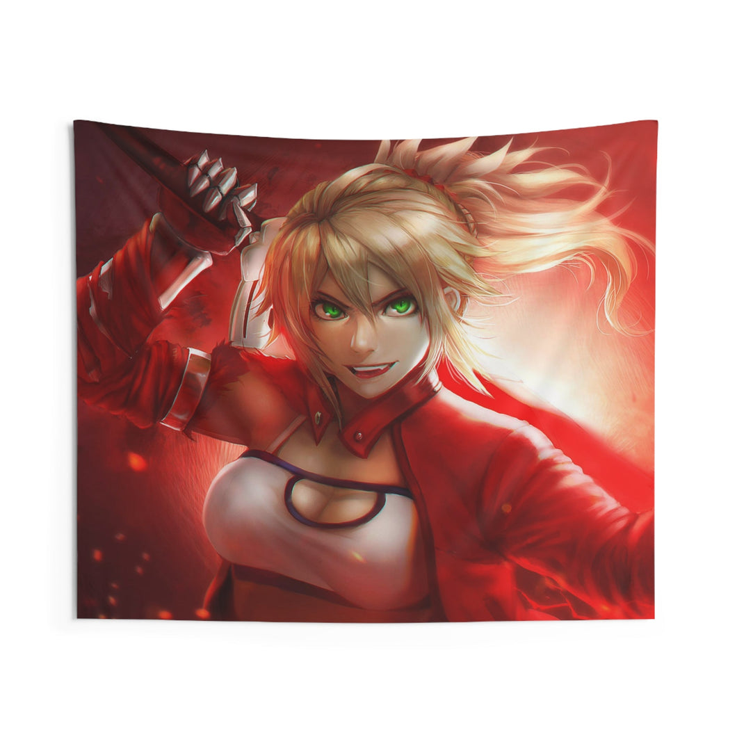 Fate/Apocrypha Saber Of Red Indoor Wall Tapestry