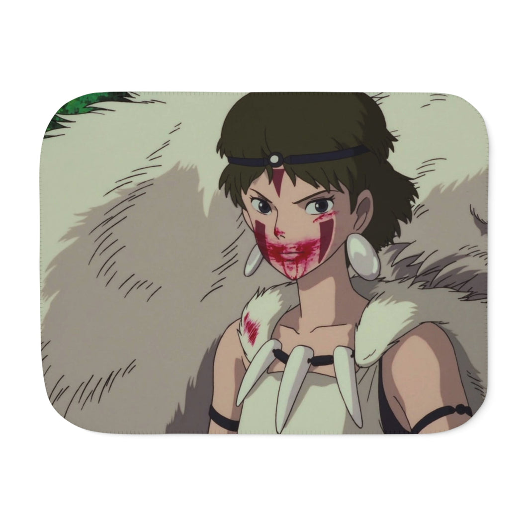 Anime Princess Mononoker Sherpa Blanket