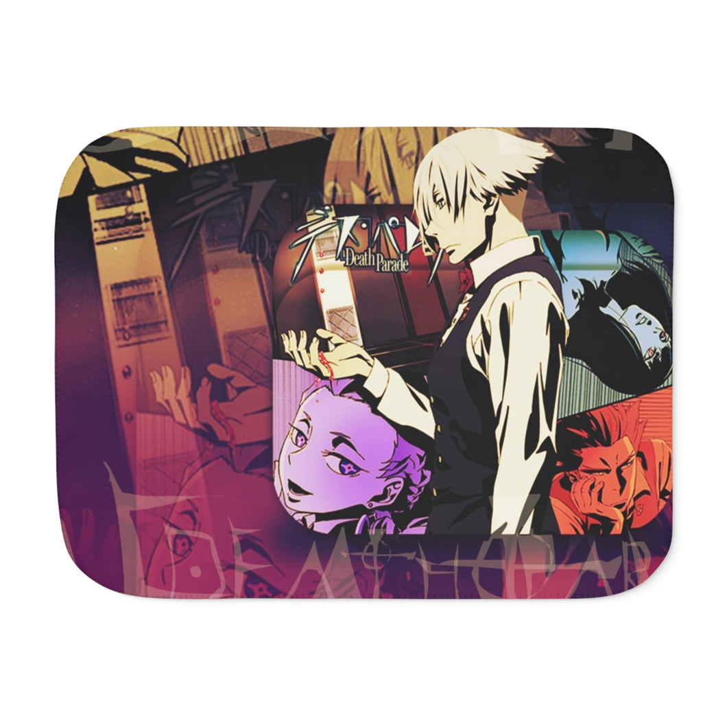 Death Parade Sherpa Blanket