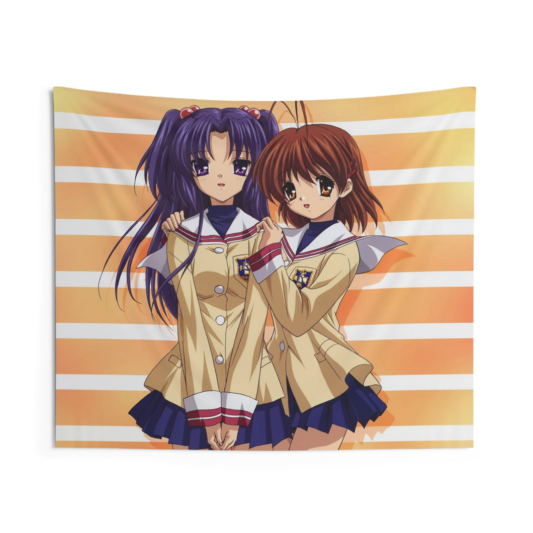 Clannad Nagisa Furukawa, Kotomi Ichinose Indoor Wall Tapestry
