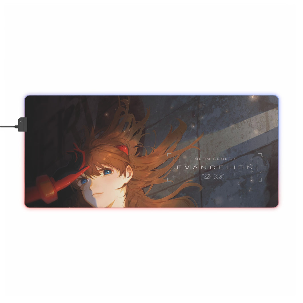 Neon Genesis Evangelion RGB LED Mouse Pad (Desk Mat)