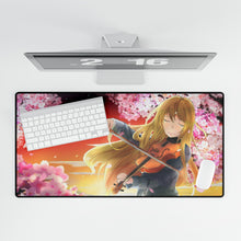 Load image into Gallery viewer, Kaori Miyazono Mouse Pad (Desk Mat)
