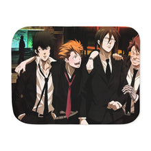 Load image into Gallery viewer, Psycho- Pass Main Members Sherpa Blanket
