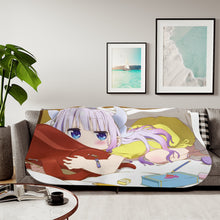 Load image into Gallery viewer, Kanna Kamui Sherpa Blanket
