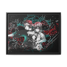 Load image into Gallery viewer, Shokugeki No Soma - Dark Yukihira Souma &amp; Erina Nakiri Canvas Framed Art Print

