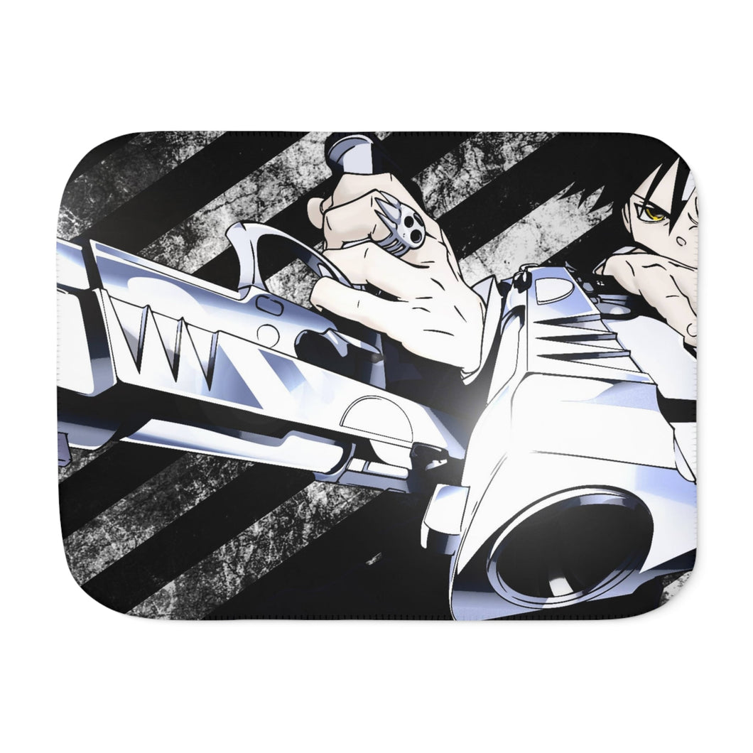 Soul Eater Death The Kid Sherpa Blanket