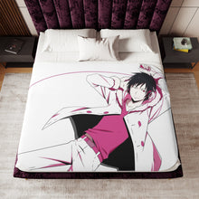 Load image into Gallery viewer, Durarara!! Izaya Orihara Sherpa Blanket
