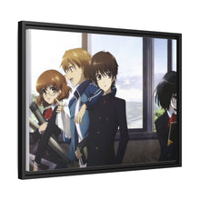Load image into Gallery viewer, Mei,Yukari,Naoya and Kouichi Canvas Framed Art Print
