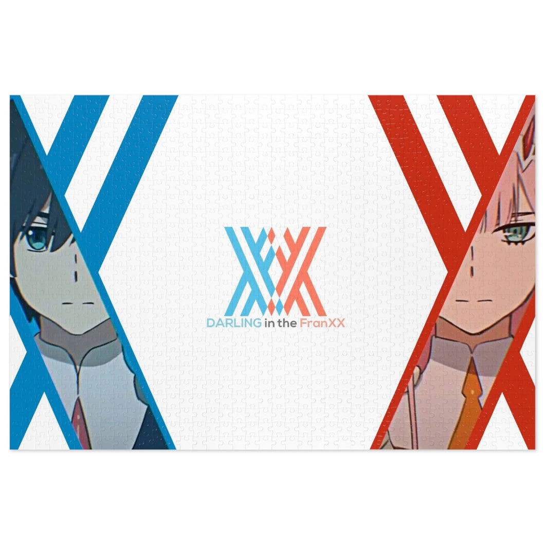Zero Two and Hiro Jigsaw Puzzle