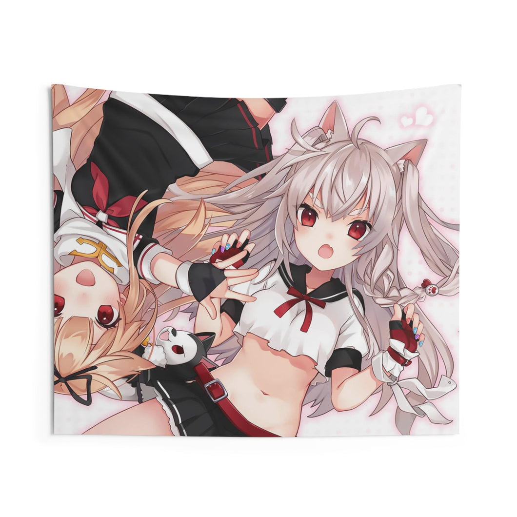 Anime Crossover Indoor Wall Tapestry