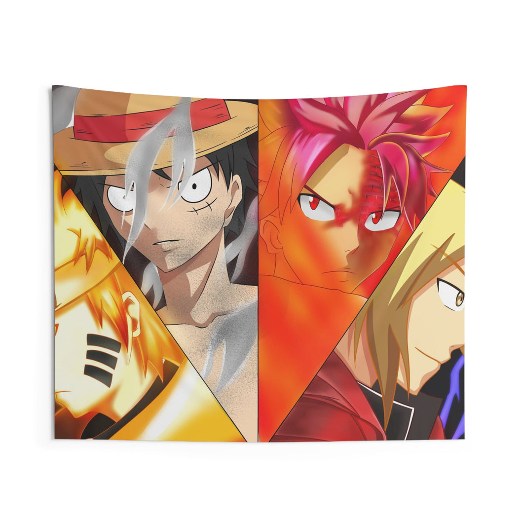 Anime Crossover Indoor Wall Tapestry