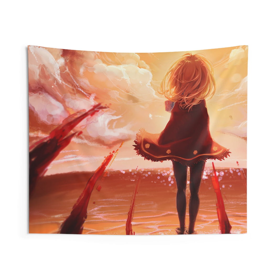 Beyond The Boundary Indoor Wall Tapestry